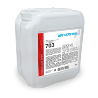 ИНТЕРХИМ 703, средство регулярной очистки поверхностей в санитарных помещениях, с защитным эффектом (5000, Розница, 1 шт.)